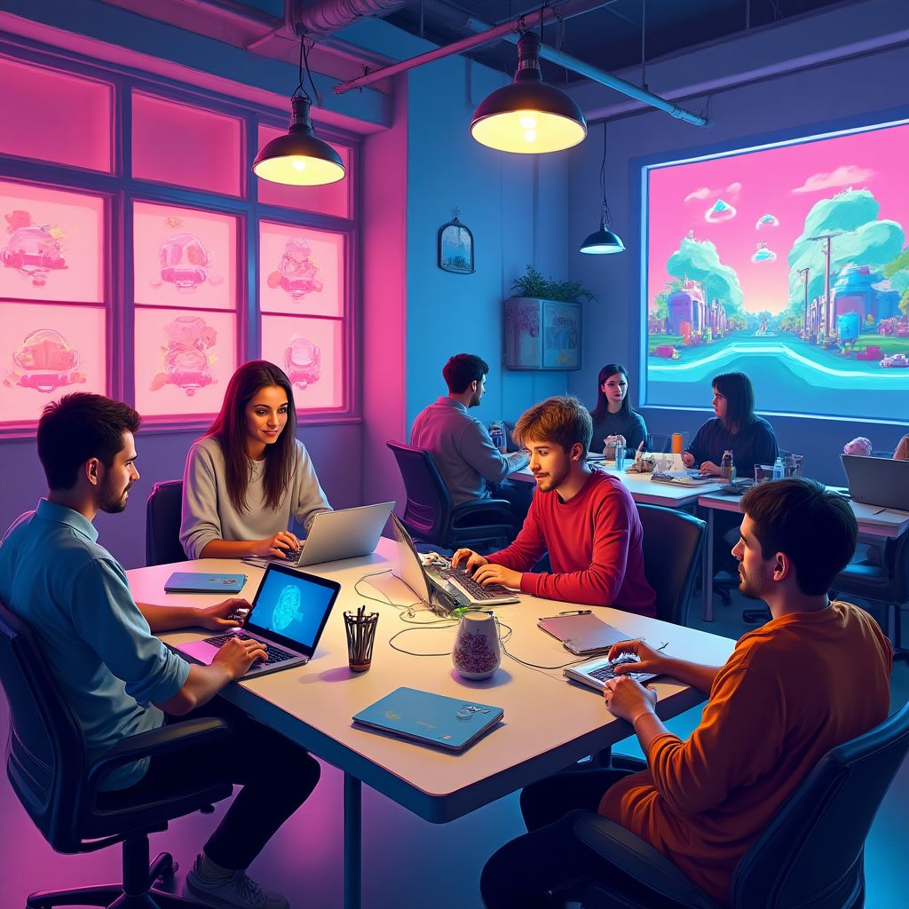 Indie game developers